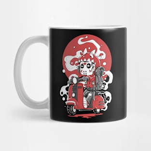 Vespa Scooter touring Mug